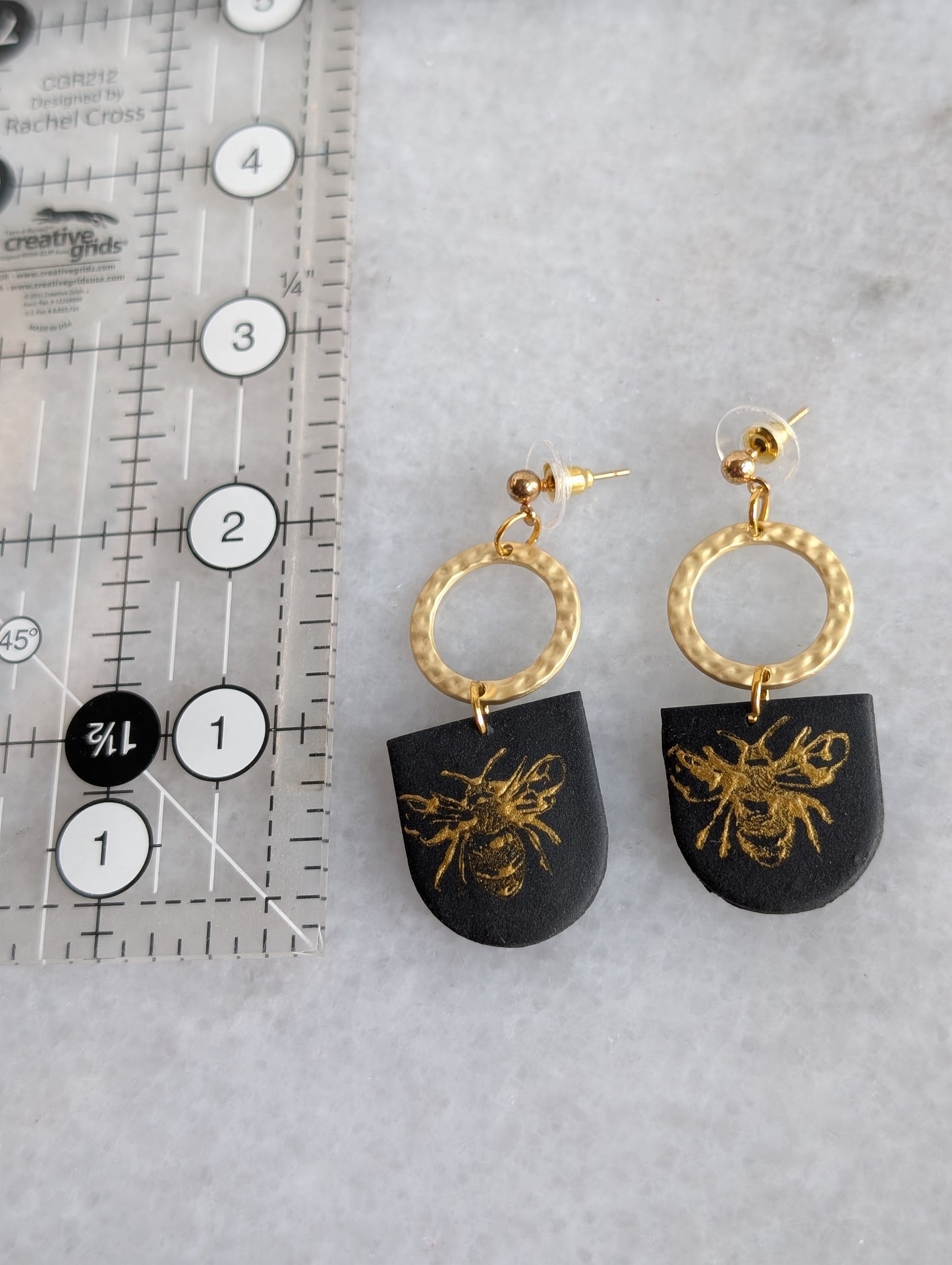 Bee earrings