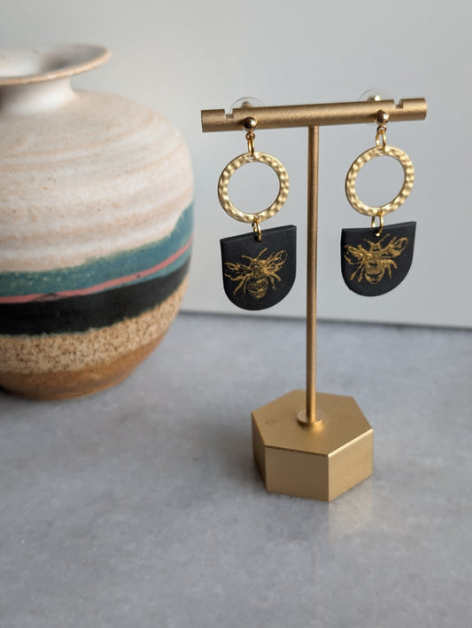 Bee earrings